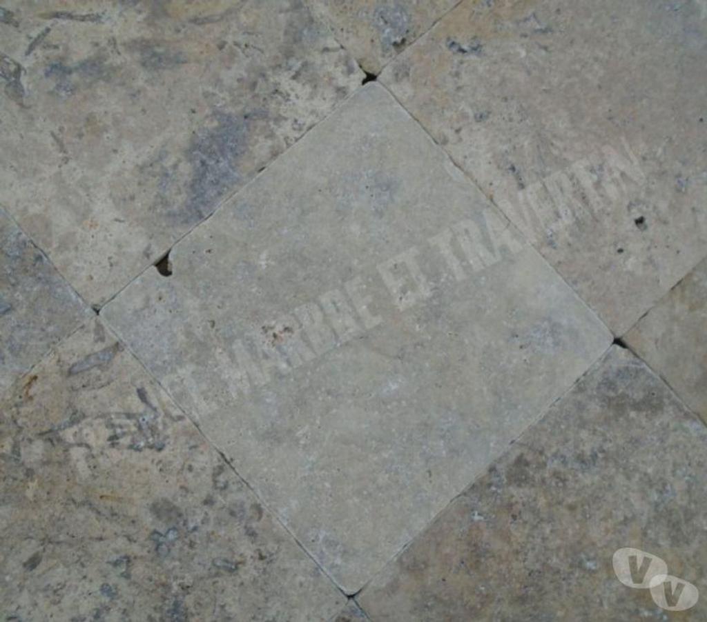  Var Forcalqueiret - 83136 - Photos Vivastreet Travertin Gris Silver 40x40 cm REF 703