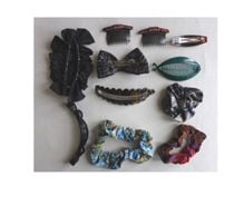 Barettes et chouchous , 1 lot de 11 pieces