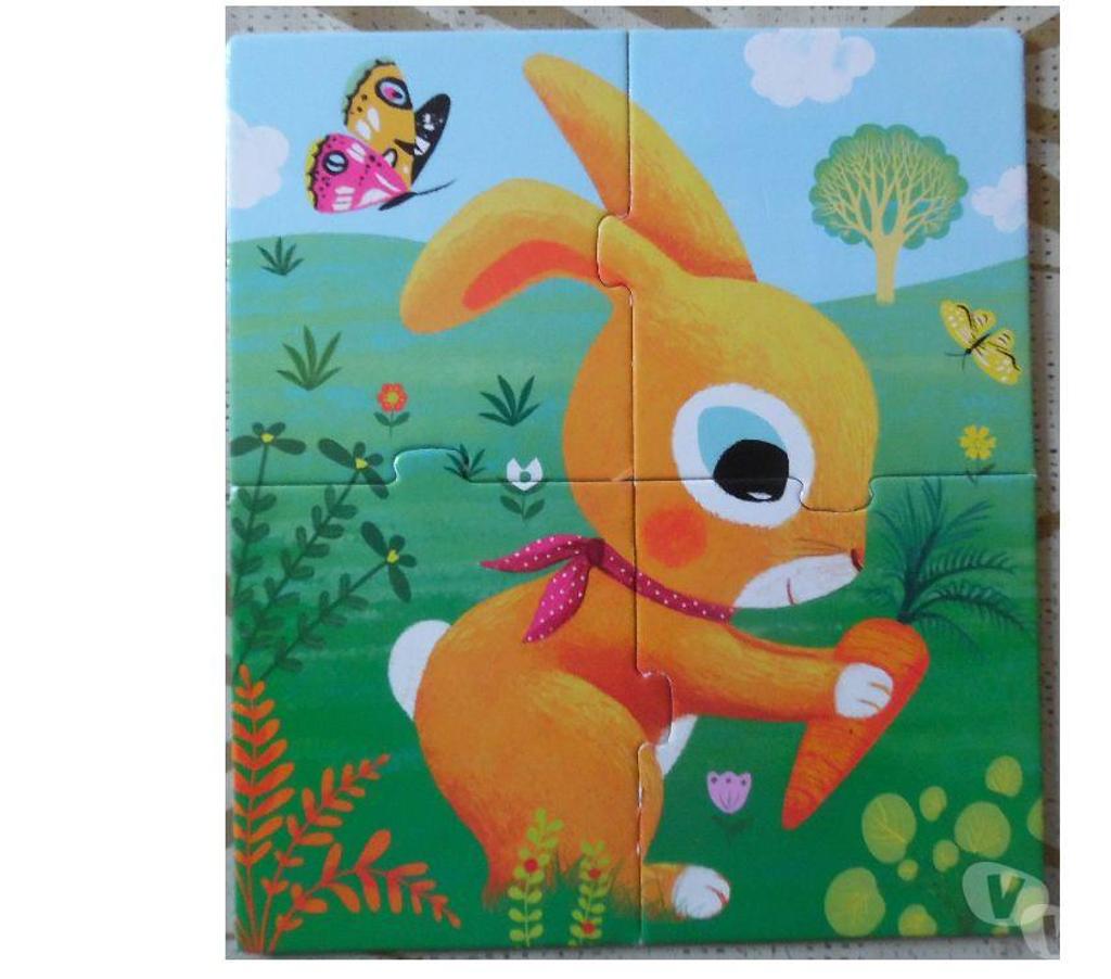 Jeux - Jouets Hérault Castries - 34160 - Photos Vivastreet PRIMO PUZZLE 3 PUZZLES LAPINS SJECO SERVI 2 FOIS COMME NEUF