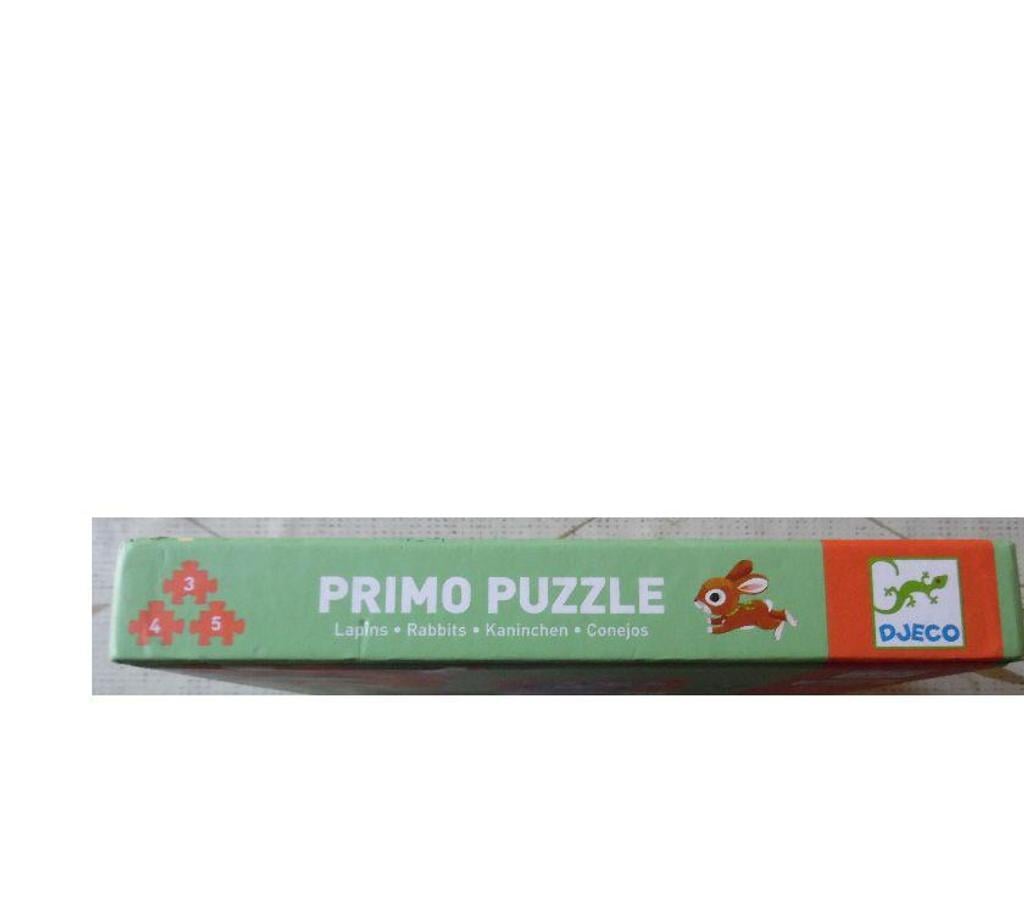 Jeux - Jouets Hérault Castries - 34160 - Photos Vivastreet PRIMO PUZZLE 3 PUZZLES LAPINS SJECO SERVI 2 FOIS COMME NEUF