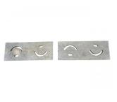Travertin Clss Grille Mi-Rond Rainure 19x50 cm REF 1232