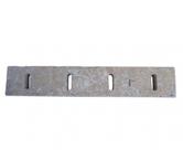 Travertin Clss Grille Rainure + PVC REF 1208