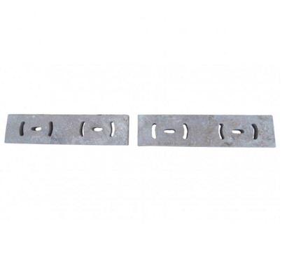 Bricolage - Jardinage Forcalqueiret Var - Photos Vivastreet Travertin Classique Grille Rond Rainure 12,5x50 cm REF 1164