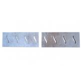 Travertin Classique Grille Serpent 25x61 cm REF 1413