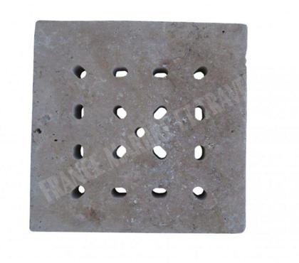 Bricolage - Jardinage Lancon Provence Bouches-du-Rhône - Photos Vivastreet Travertin Classique Grille Siphon Sol 2 25x25 cm REF 1096