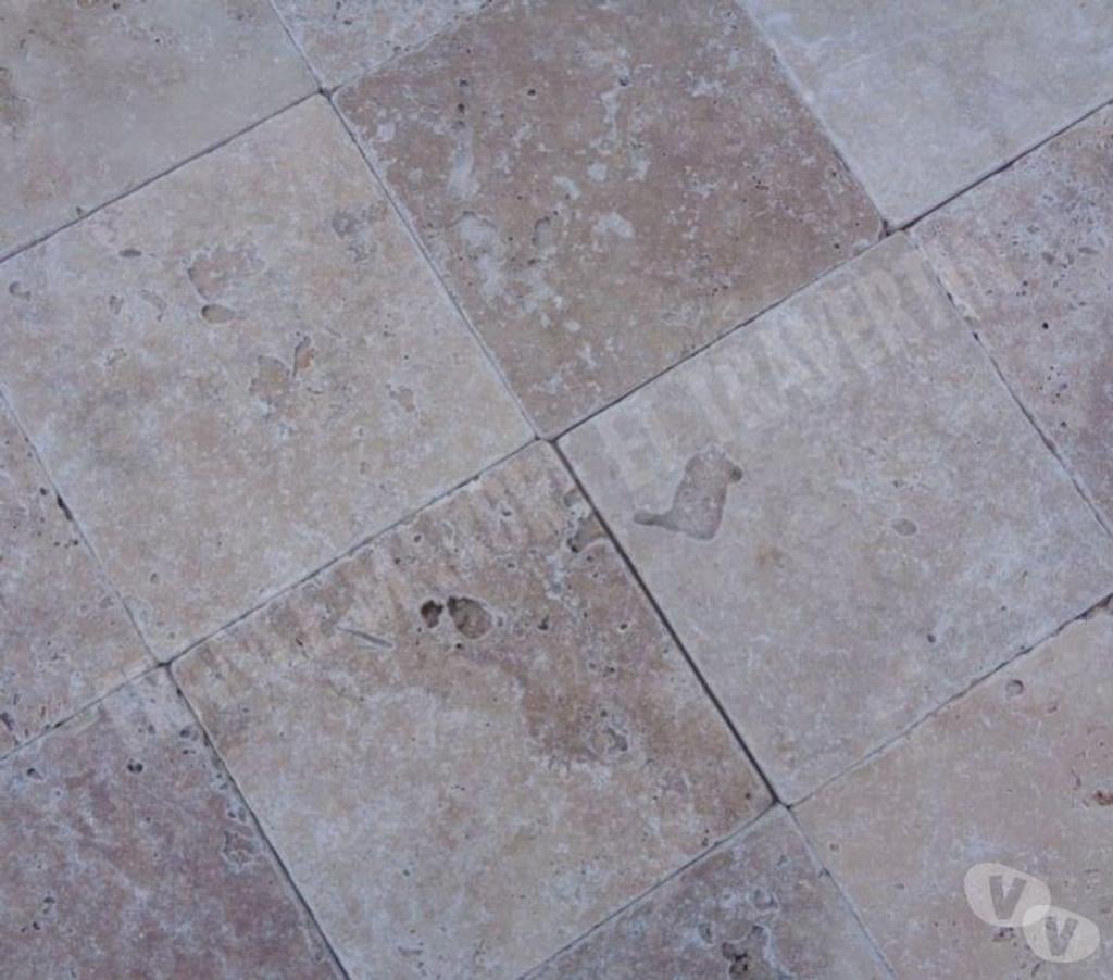  Var Forcalqueiret - 83136 - Photos Vivastreet Travertin Classique Beige 20x20 cm REF 685