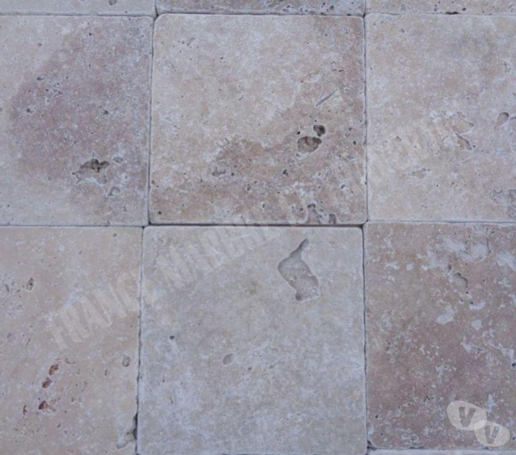  Var Forcalqueiret - 83136 - Photos Vivastreet Travertin Classique Beige 20x20 cm REF 685