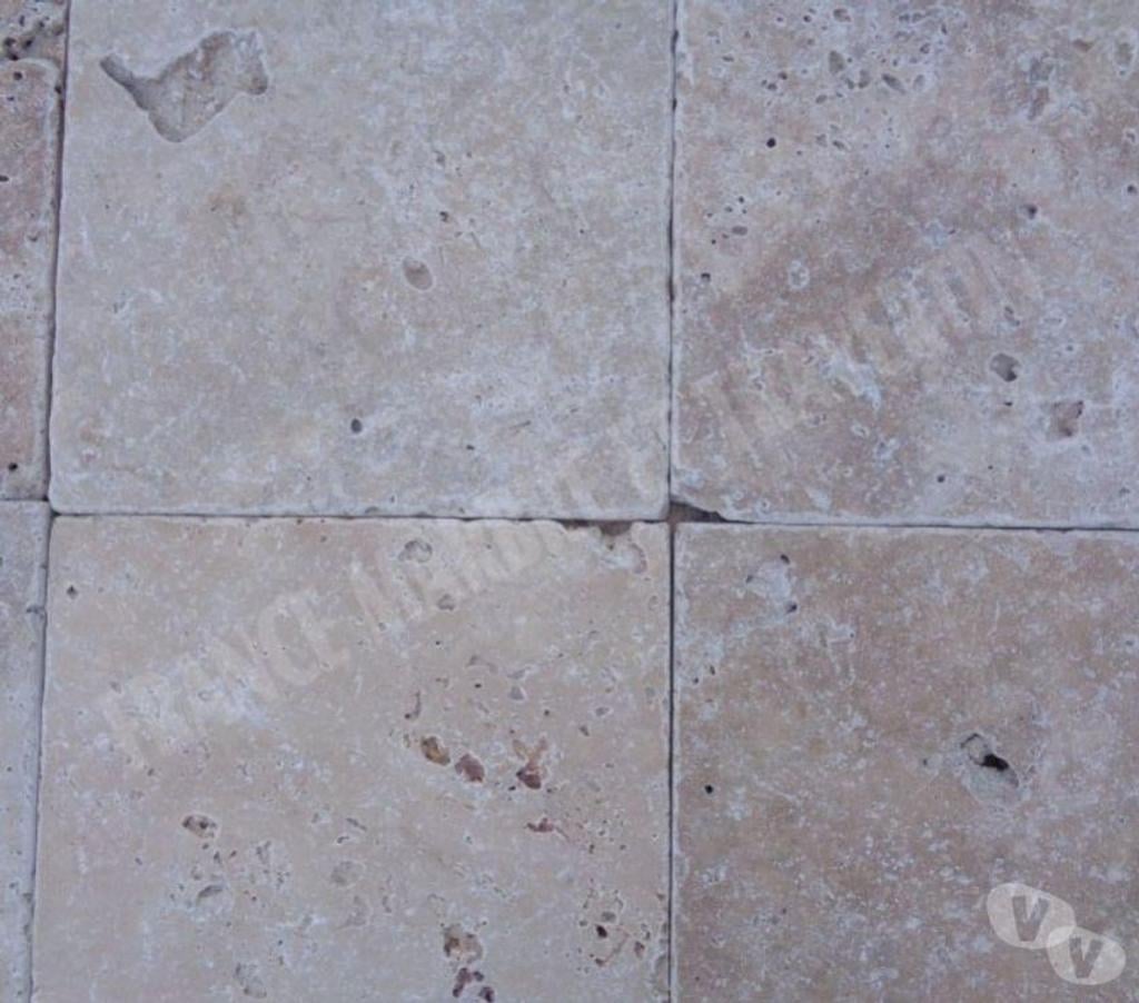  Var Forcalqueiret - 83136 - Photos Vivastreet Travertin Classique Beige 20x20 cm REF 685