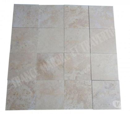 Bricolage - Jardin - Outillage Forcalqueiret Var - Photos Vivastreet Travertin Classique Clair 20x20 cm REF 212