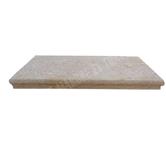 Travertin Jaune Or Nez de Marche Ogee 30,5x61 cm 1 er Choix 