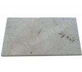 Travertin Classique Clair Nez de Marche Arrondi 33x61 cm