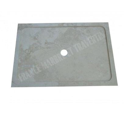 Bricolage - Jardin - Outillage Forcalqueiret Var - Photos Vivastreet Travertin Classique Beige Bac à Douche 120x80 cm REF 3248