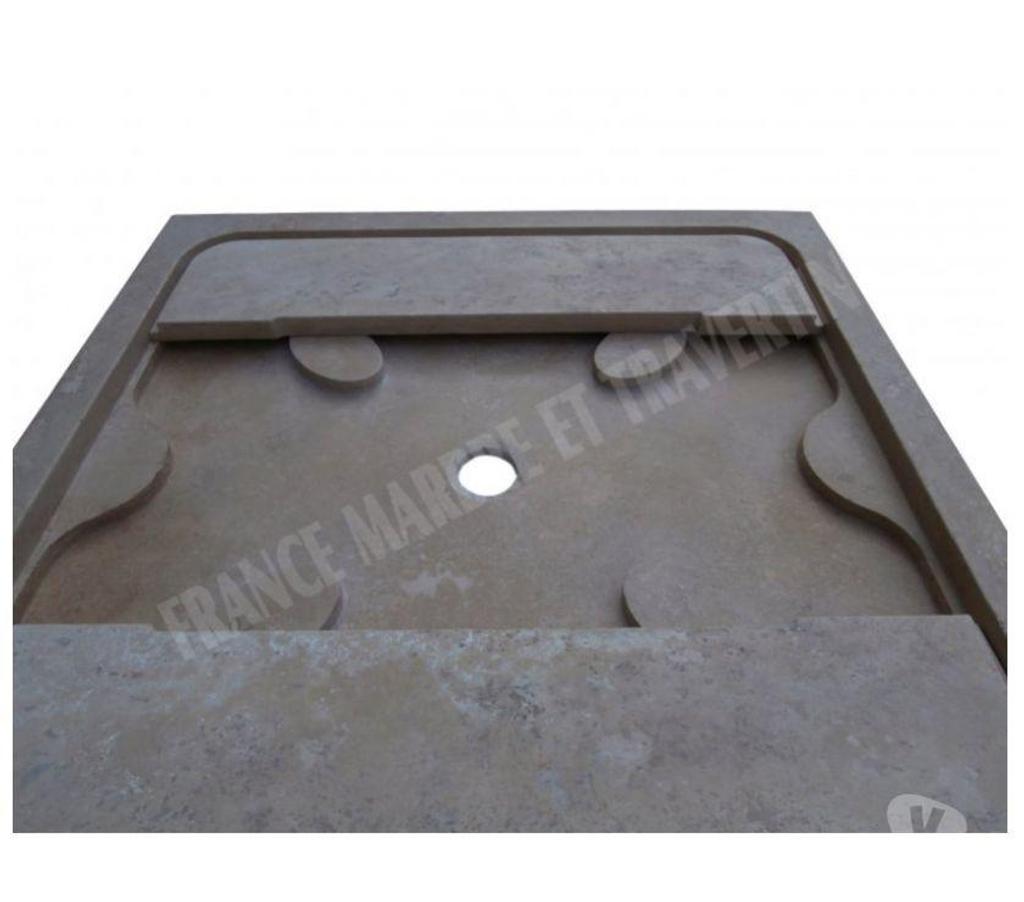  Var Forcalqueiret - 83136 - Photos Vivastreet Travertin Classique Beige Bac à Douche 90x90 cm REF 1154