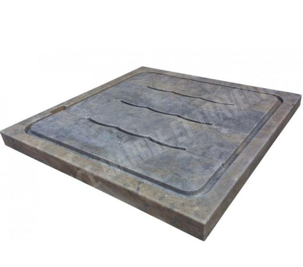  Var Forcalqueiret - 83136 - Photos Vivastreet Travertin Gris Silver Bac à Douche 90x90 cm REF 1168