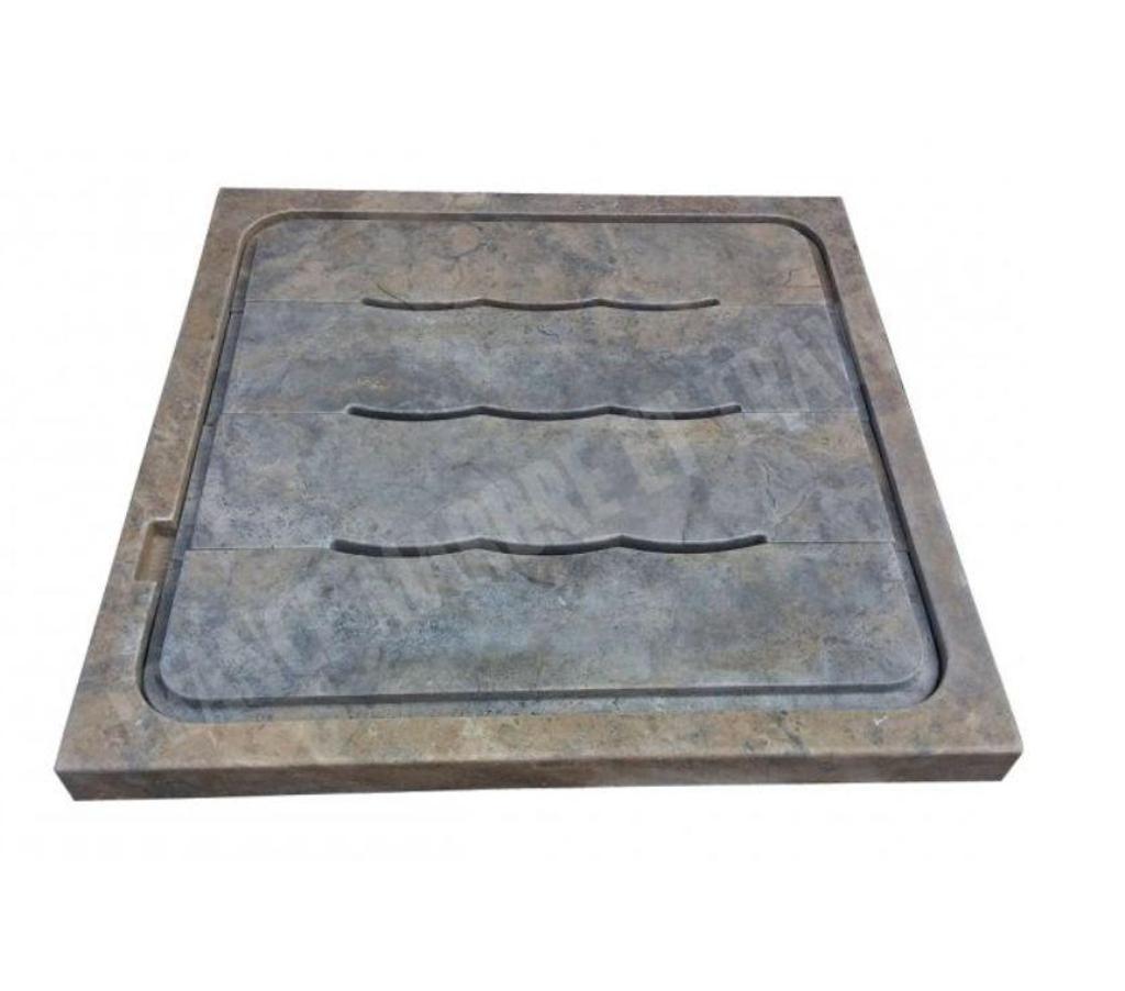  Var Forcalqueiret - 83136 - Photos Vivastreet Travertin Gris Silver Bac à Douche 90x90 cm REF 1168