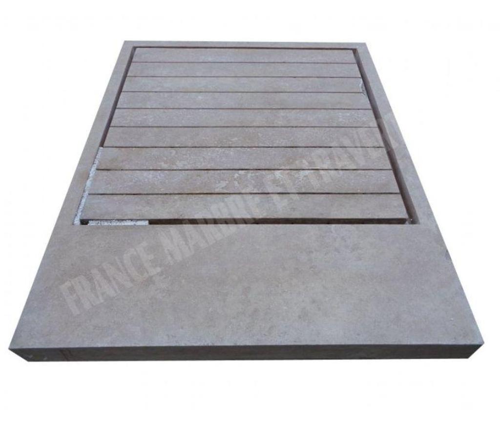  Var Forcalqueiret - 83136 - Photos Vivastreet Travertin Classique Beige Bac à Douche 140x110 cm REF 1769