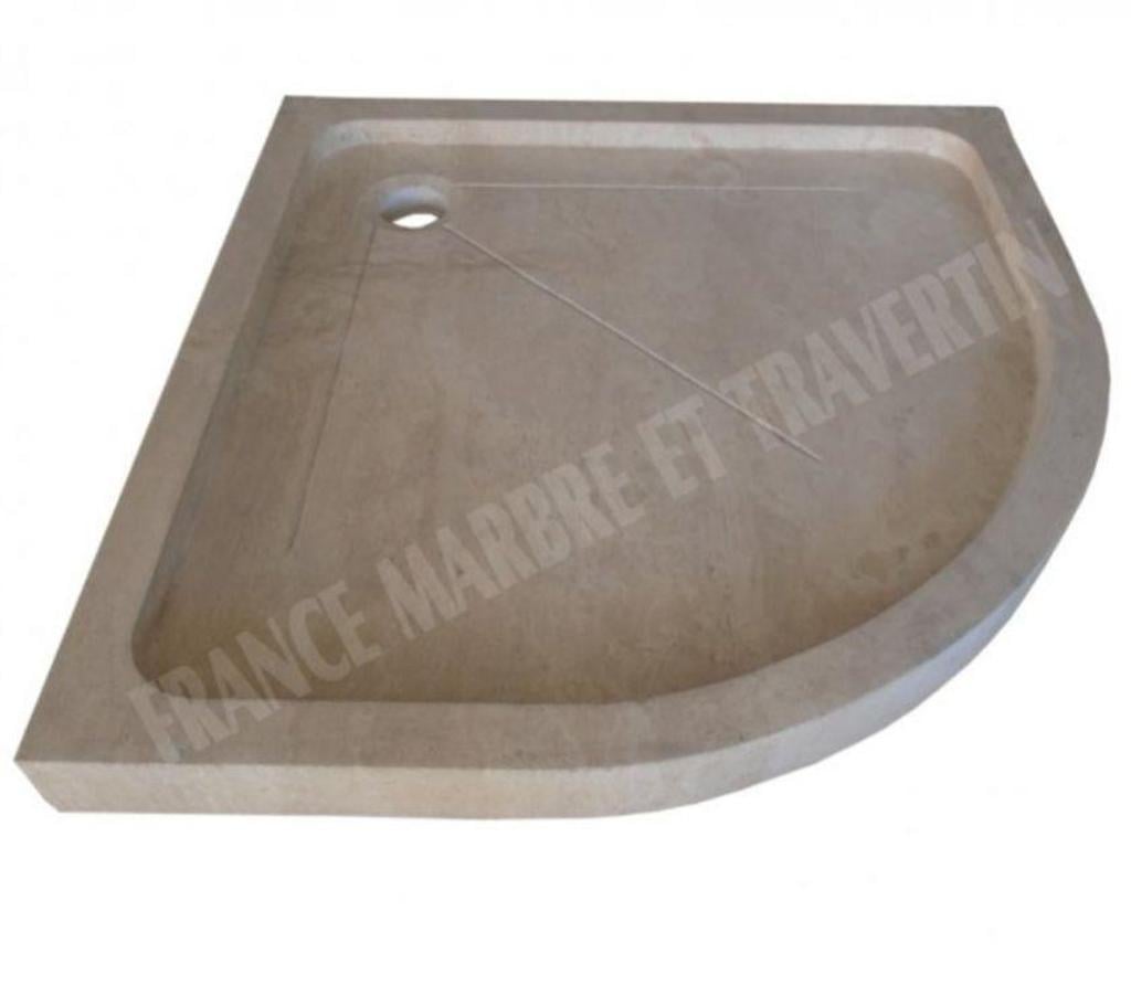  Bouches-du-Rhône Lancon Provence - 13680 - Photos Vivastreet Travertin Class:Beige Bac à Douche Angle 90x90 cm REF 340