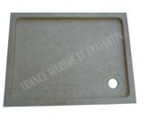 Travertin Classique Beige Bac à Douche 130x90 cm REF 041