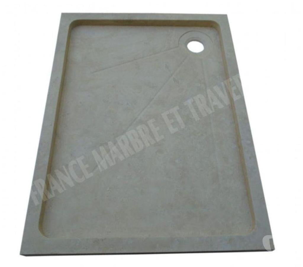  Var Forcalqueiret - 83136 - Photos Vivastreet Travertin Classique Beige Bac à Douche 130x90 cm REF 041