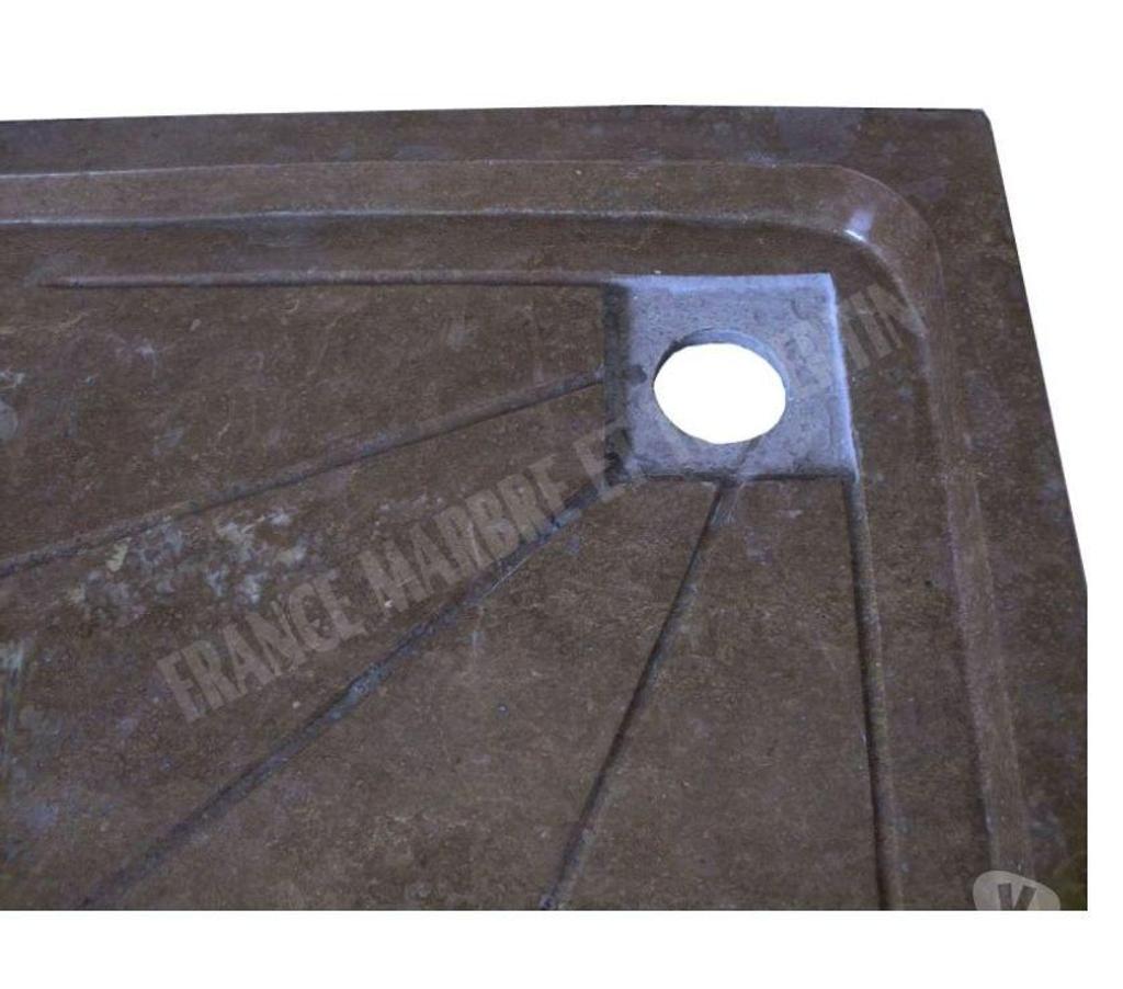  Var Forcalqueiret - 83136 - Photos Vivastreet Travertin Noce Marron Bac à Douche 130x90 cm REF325