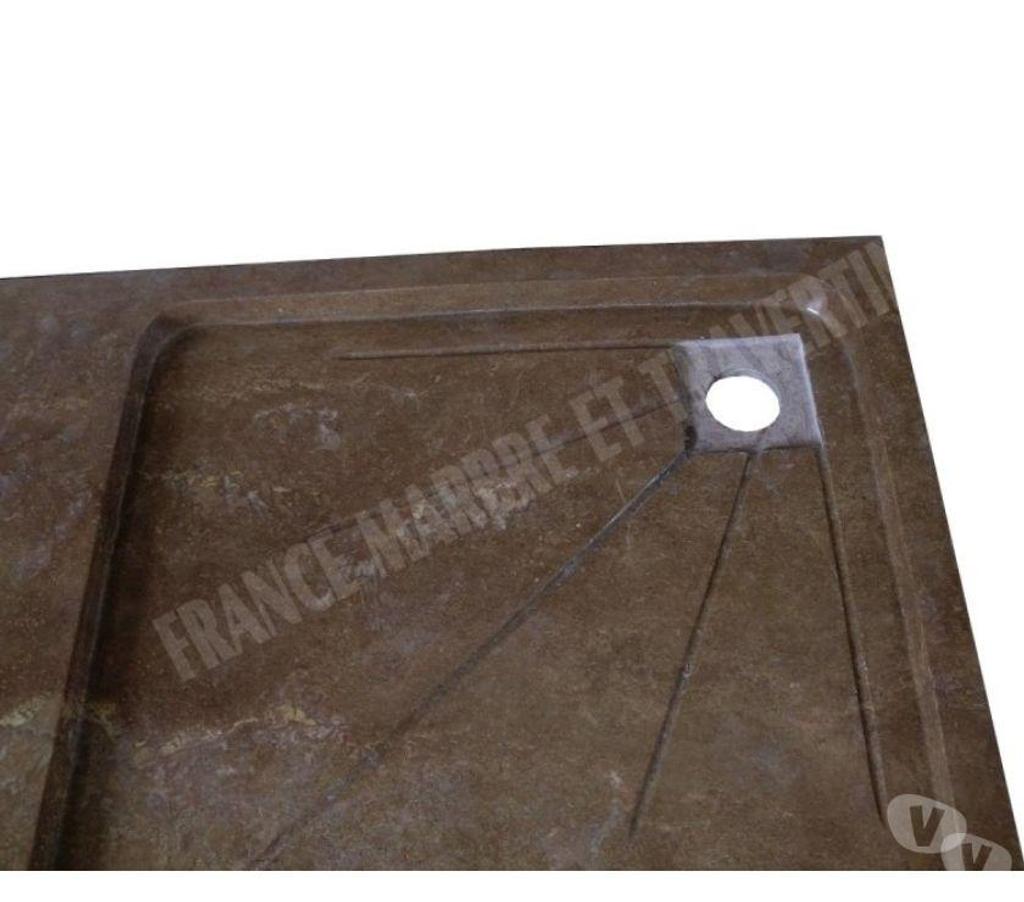  Var Forcalqueiret - 83136 - Photos Vivastreet Travertin Noce Marron Bac à Douche 130x90 cm REF325