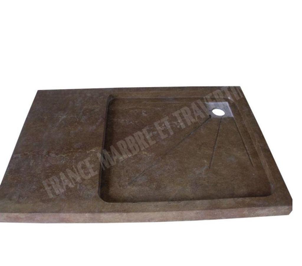  Var Forcalqueiret - 83136 - Photos Vivastreet Travertin Noce Marron Bac à Douche 130x90 cm REF325