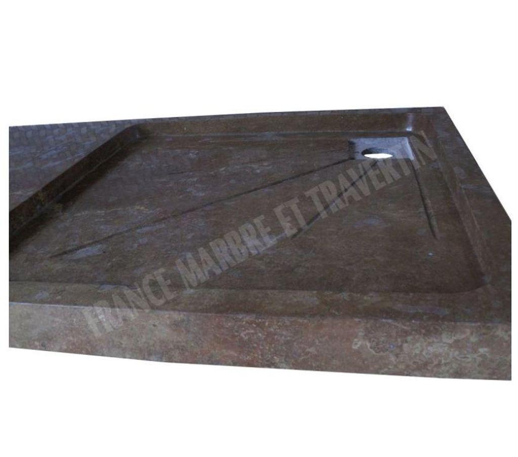  Var Forcalqueiret - 83136 - Photos Vivastreet Travertin Noce Marron Bac à Douche 130x90 cm REF325