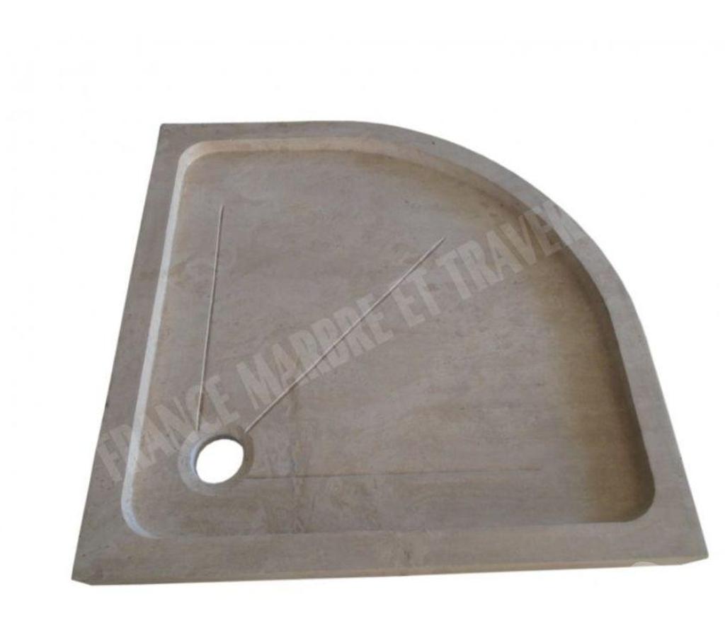  Var Forcalqueiret - 83136 - Photos Vivastreet Travertin ClssBeige Bac à Douche Angle 90x90 cm REF 340