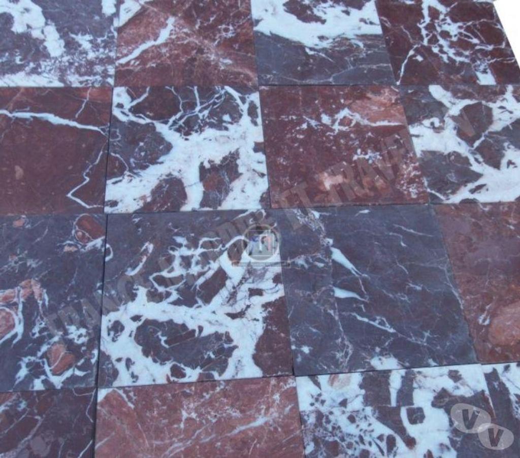  Var Forcalqueiret - 83136 - Photos Vivastreet Marbre Rouge Tiger Cerise 30,5x30,5 cm REF 1325