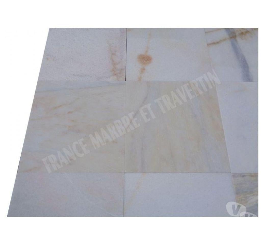  Var Forcalqueiret - 83136 - Photos Vivastreet Marbre Blanc Bianco Giallo 30,5x30,5 cm REF 1284