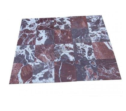 Bricolage - Jardinage Lancon Provence Bouches-du-Rhône - Photos Vivastreet Marbre Rouge Tiger Cerise 30,5x30,5 cm REF 1325