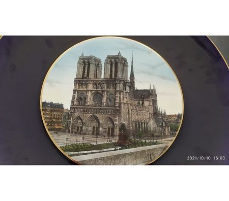 Décoration - art Moselle Florange - 57190 - Photos Vivastreet assiette murale 39 cm Notre Dame de Paris