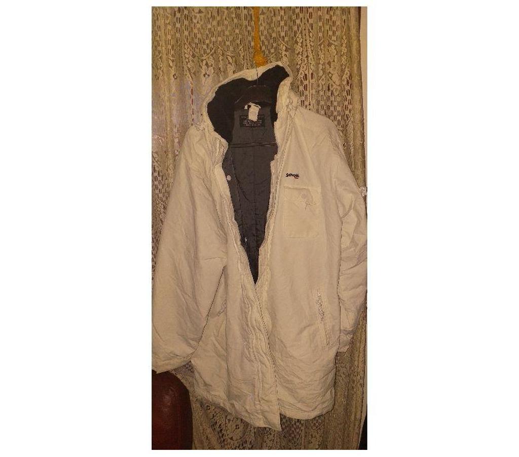 Vêtements occasion Bouches-du-Rhône Aix en Provence - Photos Vivastreet DOUDOUNE MI-LONGUE BLANCHE HOMME XL MARQUE SCHOTT N.Y.C..