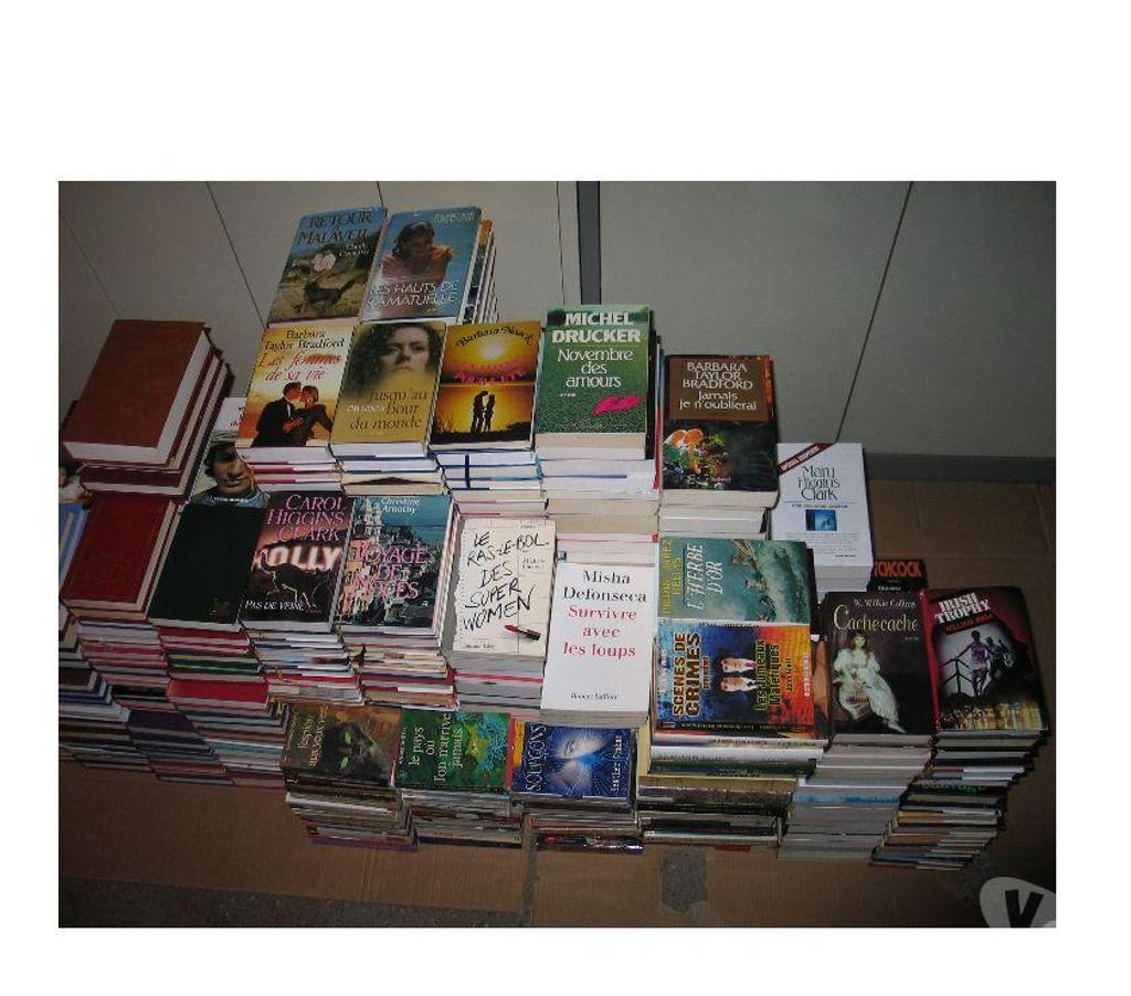 Livres occasion Essonne Quincy sous Senart - 91480 - Photos Vivastreet Lots par 10 romans ou plus