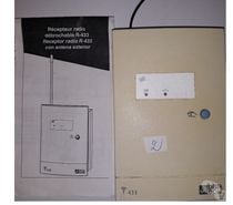 BOITIER Recepteur chauffage radio 433 mhz delta dore