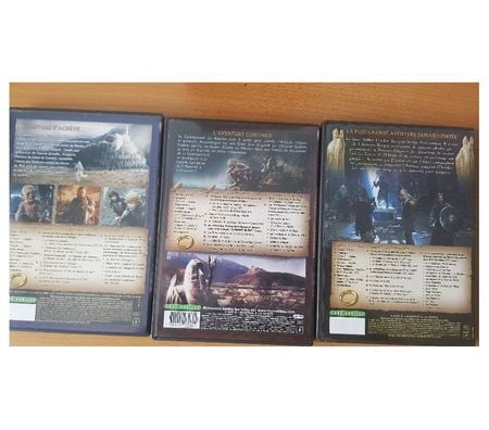 DVD occasion Seine-Saint-Denis St Ouen - 93400 - Photos Vivastreet coffret dvd la trilogie le seigneur des anneaux🍿🍿🍿