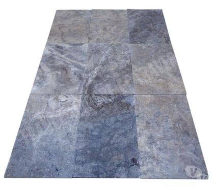 Bricolage - Jardin - Outillage Lancon Provence Bouches-du-Rhône - Photos Vivastreet Travertin Gris Silver 40x60 cm REF 1228