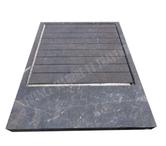 Marbre Noir Bac A Douche 140x110 cm REF 1749