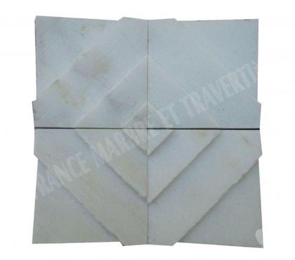Bricolage - Jardin - Outillage Lancon Provence Bouches-du-Rhône - Photos Vivastreet Marbre Blanc Décor Moulure 10x10 cm REF 1471