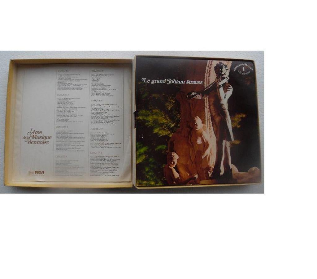 CDs Hérault Castries - 34160 - Photos Vivastreet L’âme de la musique Johann Strauss Coffret de 8 disques 33 t