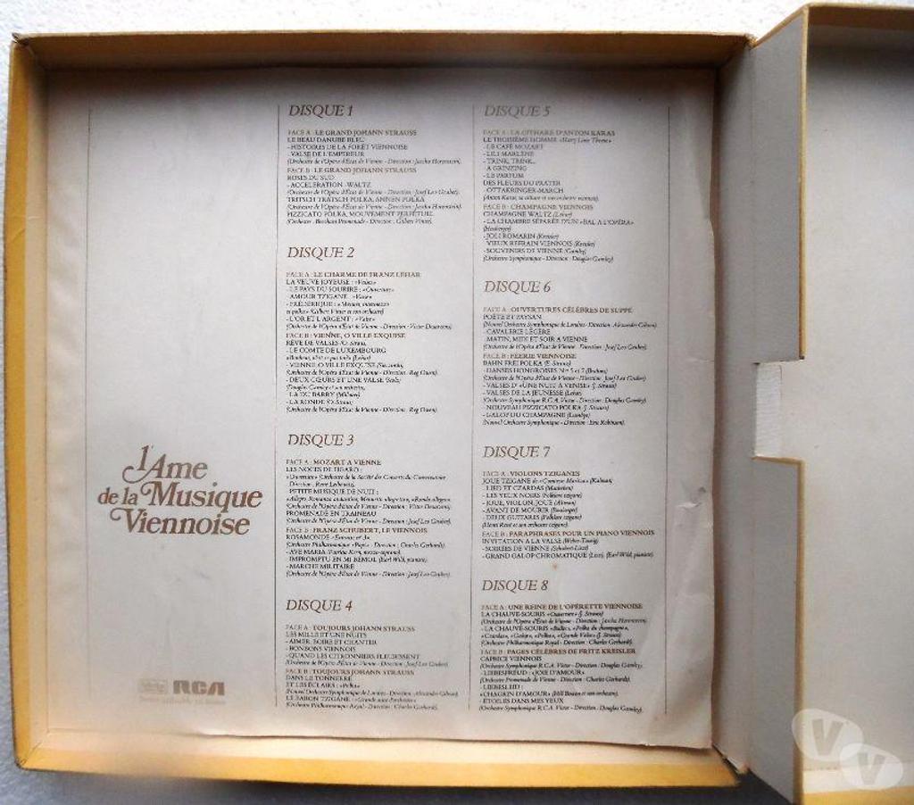 CDs Hérault Castries - 34160 - Photos Vivastreet L’âme de la musique Johann Strauss Coffret de 8 disques 33 t