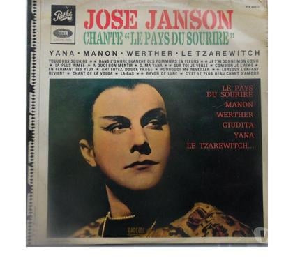 Collections Castries Hérault - Photos Vivastreet José Janson chante le pays du sourire, 33 tours collector