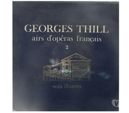 CDs Castries Hérault - Photos Vivastreet Georges Thill airs d’opéra Français Voix illustres 33 tours