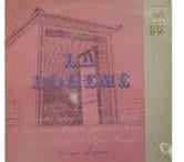 LA BOHEME Opéra en 4 actes de Giacomo Puccini 33 tours