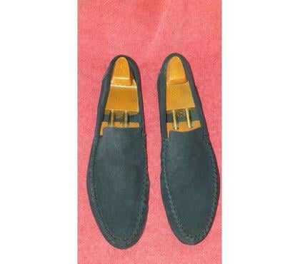 Chaussures et bottes occasion Aix en Provence Aix en Provence - Photos Vivastreet MOCASSINS HOMME CUIR VELOURS BLEU MARI