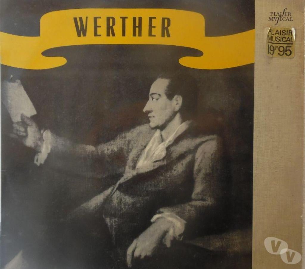 DVD occasion Hérault Castries - 34160 - Photos Vivastreet WERTHER Disque vinyle 33 Tours Drame lyrique en quatre acte