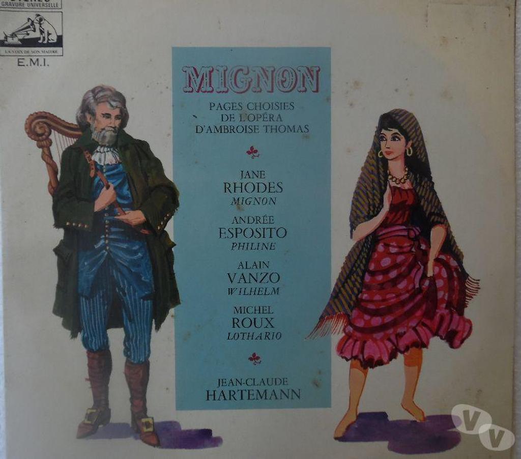 Collection Hérault Castries - 34160 - Photos Vivastreet MIGNON Opéra d'Ambroise thomas 33 Tours en très bon état