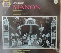 MANON MASSENET Opéra-comique 33 Tours en très bon état