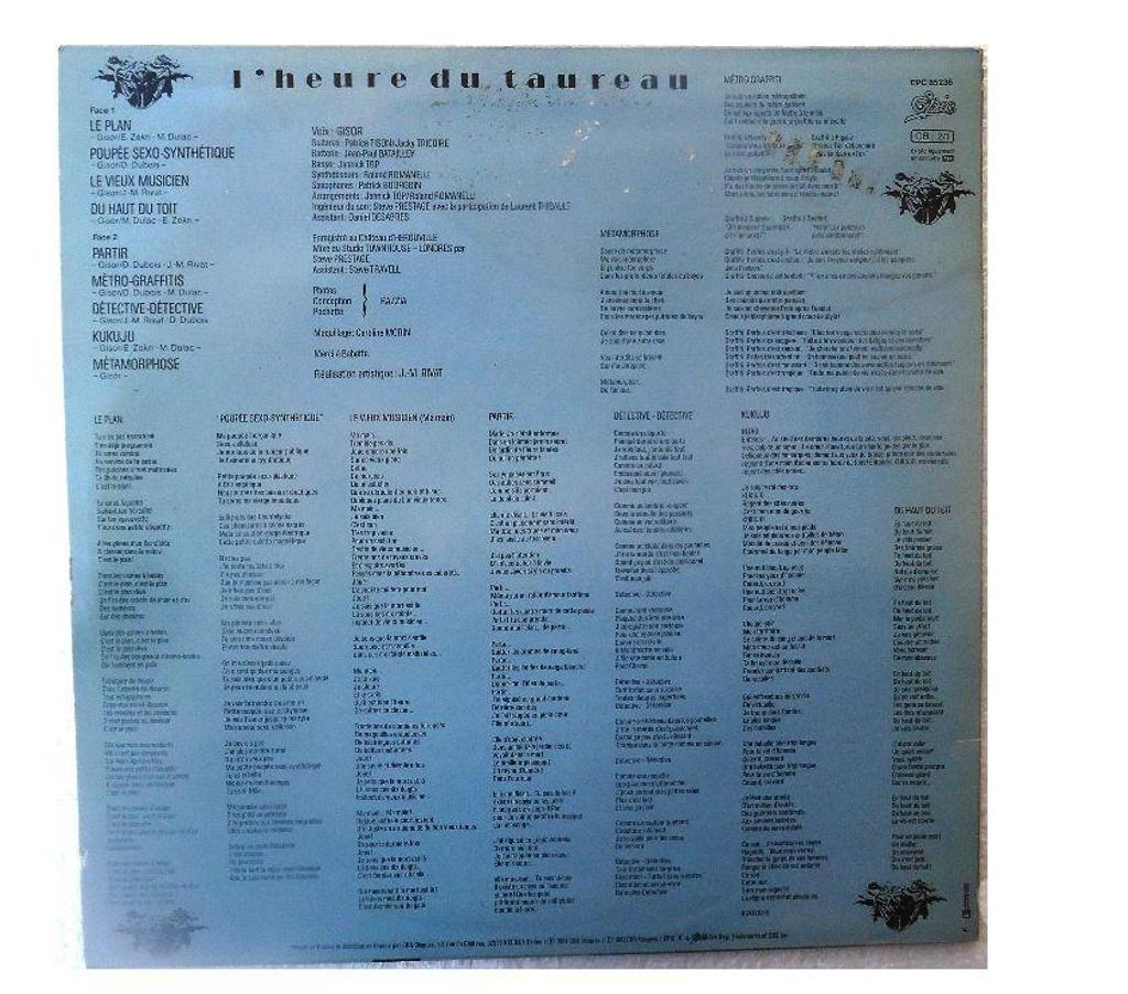 Collection Hérault Castries - 34160 - Photos Vivastreet GISOR L’heure du taureau Contient partir – Rock