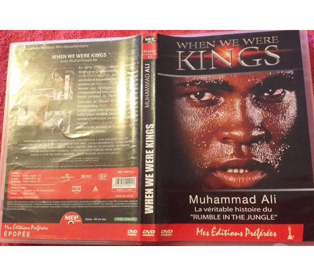 DVD occasion Bouches-du-Rhône Aix en Provence - Photos Vivastreet DVD VIDEO MUHAMMAD ALI – WHEN WE WERE KINGS